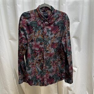 Barney Cools Floral Button-Up Shirt